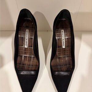 Manolo Blahnik Black Heels